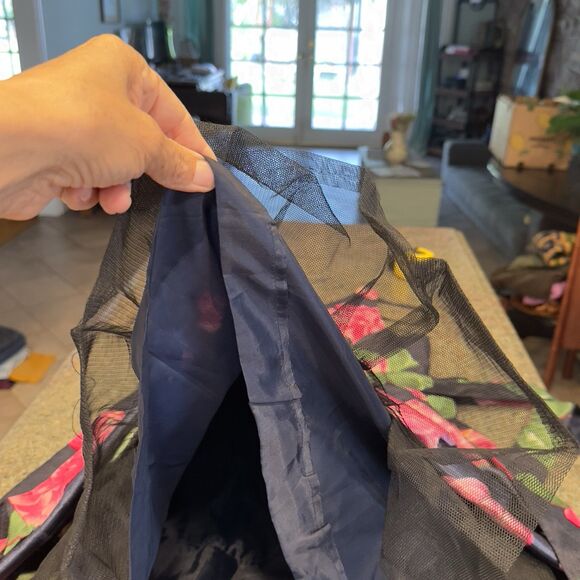 JESSICA HOWARD Sz 6  Flutter-Sleeve Black /pink  Floral Fit & Flare Short Dress - Picture 11 of 12